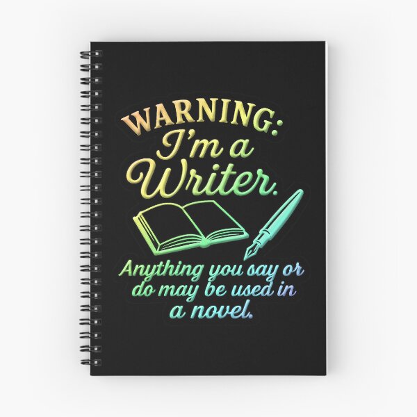 Item preview, Writer Warning designed and sold by Krystals-Art.