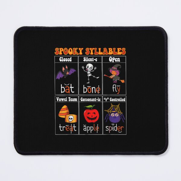 Item preview, Spooky Syllables Teacher Funny Halloween Educational designed and sold by shannonanne18.