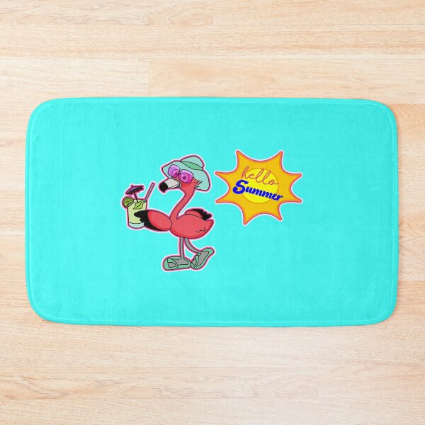 Item preview, Hello Summer Flamingo designed and sold by fantasmahappy.