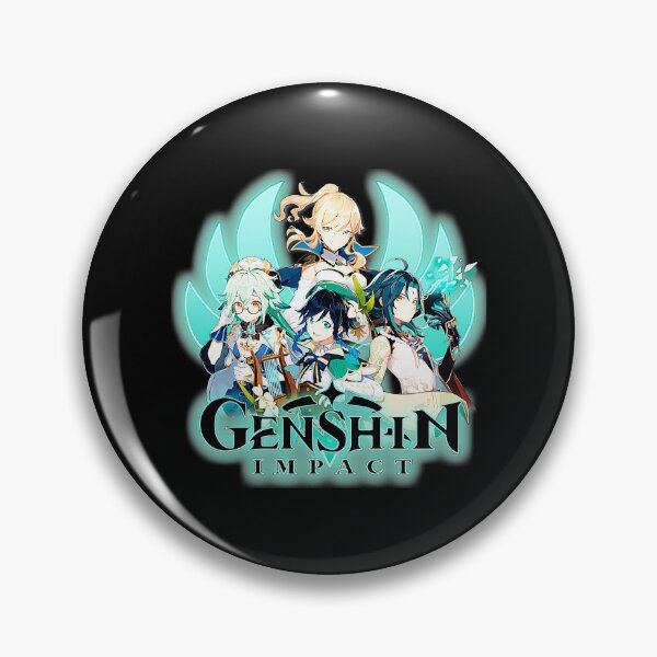 Item preview, Genshin Impact Anemo Characters designed and sold by NoelFischer.