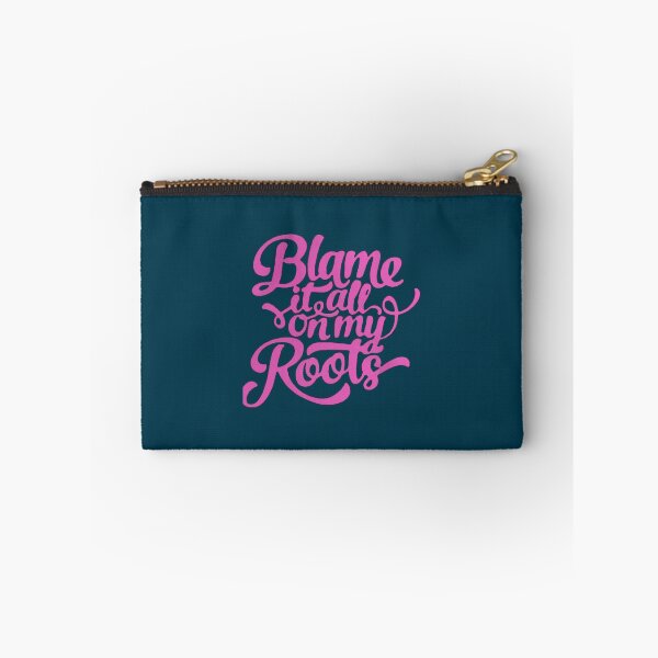 Item preview, Blame it all my Roots in pink designed and sold by redlinecs.