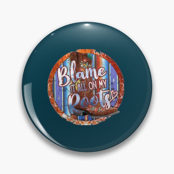 Item preview, Blame it all my Roots POP art designed and sold by redlinecs.