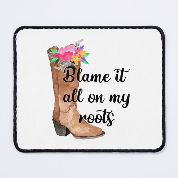 Item preview, Blame It All On My Roots Flowers designed and sold by redlinecs.