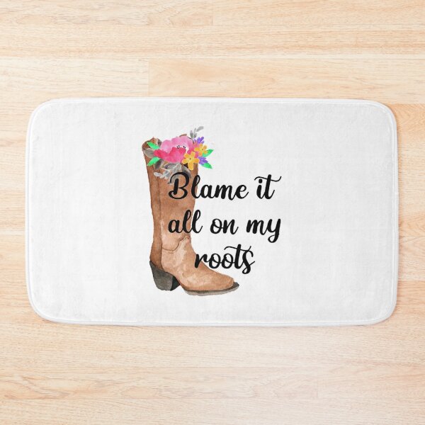 Item preview, Blame It All On My Roots Flowers designed and sold by redlinecs.