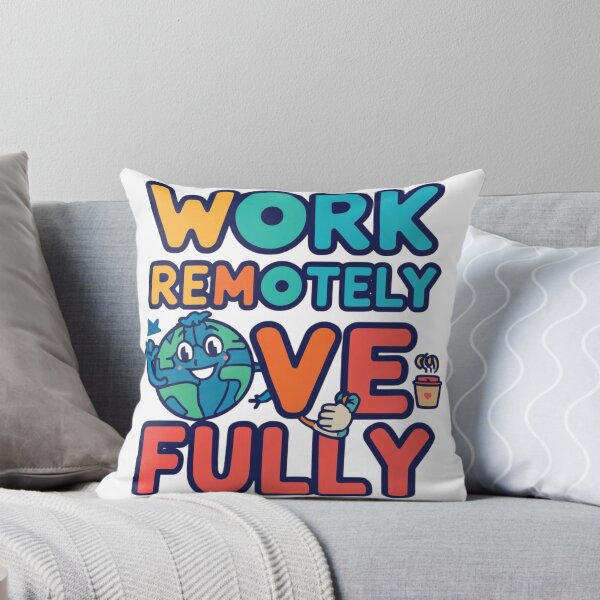 Item preview, Work Remotely Live Fully – Digital Nomad Motivation designed and sold by WearTheArtx.