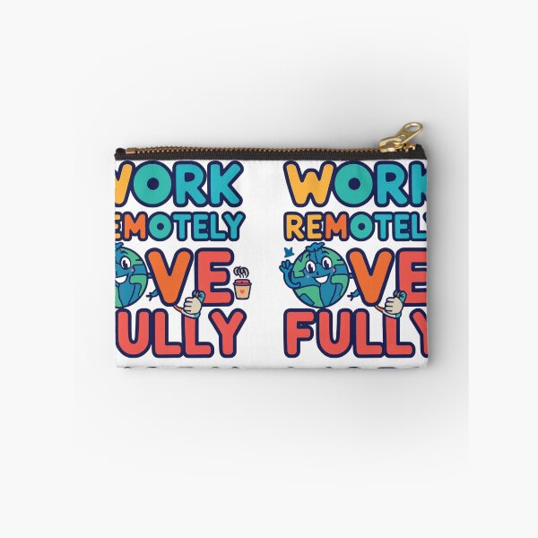 Item preview, Work Remotely Live Fully – Digital Nomad Motivation designed and sold by WearTheArtx.