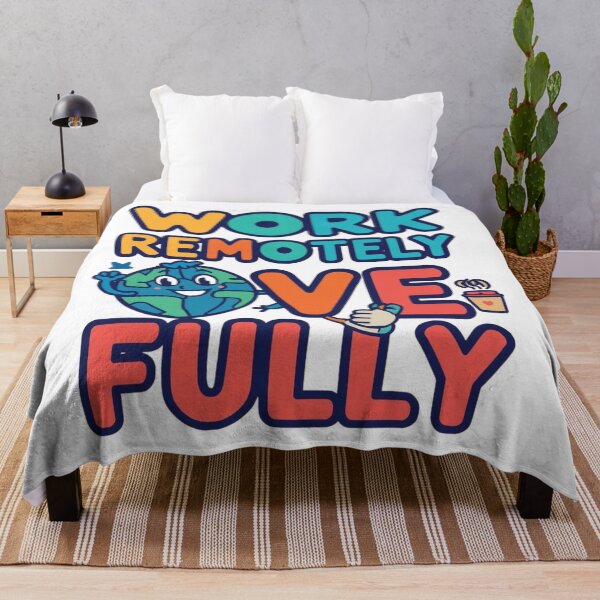 Item preview, Work Remotely Live Fully – Digital Nomad Motivation designed and sold by WearTheArtx.