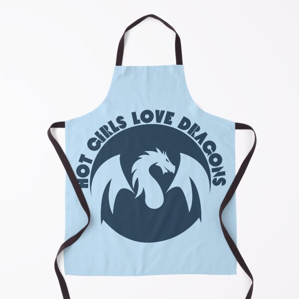 Item preview, Hot Girls Love Dragons Navy Blue designed and sold by UNK-Fatigues.
