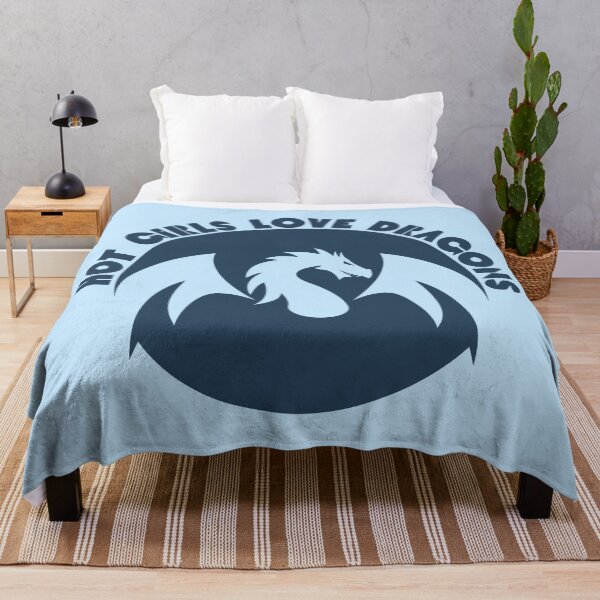 Item preview, Hot Girls Love Dragons Navy Blue designed and sold by UNK-Fatigues.