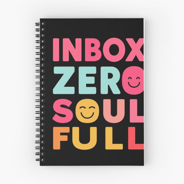 Item preview, Inbox Zero - Soul Full | Mindful Productivity Quote designed and sold by WearTheArtx.