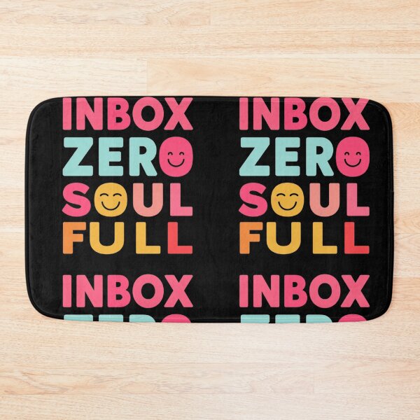 Item preview, Inbox Zero - Soul Full | Mindful Productivity Quote designed and sold by WearTheArtx.