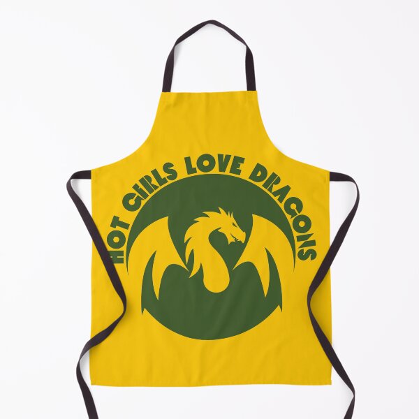Item preview, Hot Girls Love Dragons Green designed and sold by UNK-Fatigues.