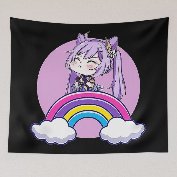 Item preview, Genshin Impact Chibi Keqing designed and sold by NoelFischer.