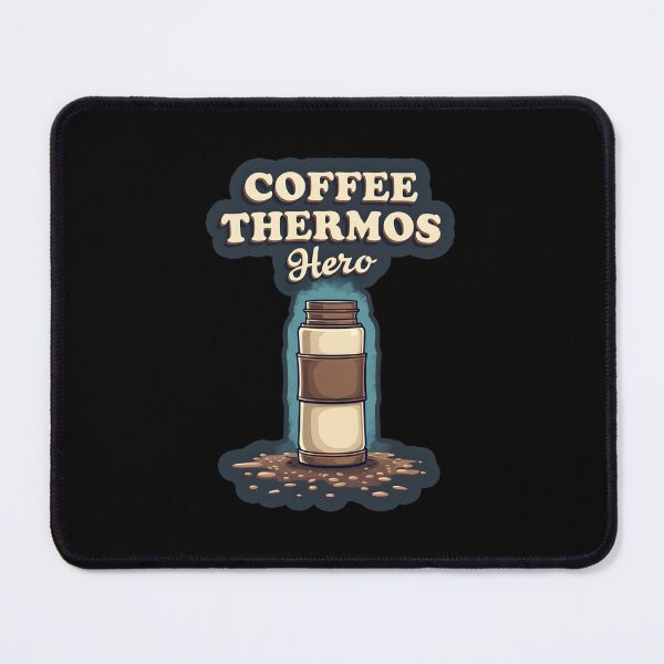 Item preview, Alan Wake is a Coffee Thermos Hero - Esports Gamer Energy Design designed and sold by SlightlyUnreal.