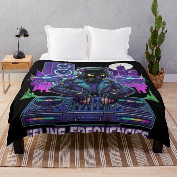 Item preview,  Dj Black Cat Funny  designed and sold by Obinne.