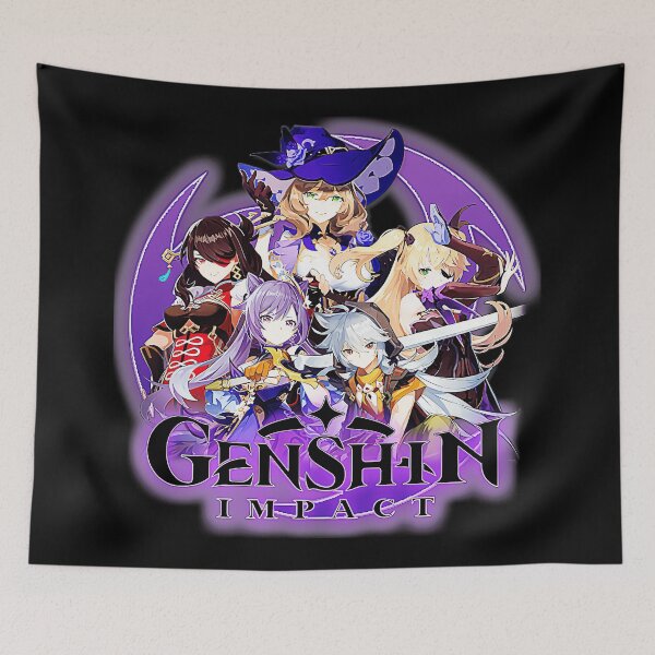 Item preview, Genshin Impact Electro Characters designed and sold by NoelFischer.