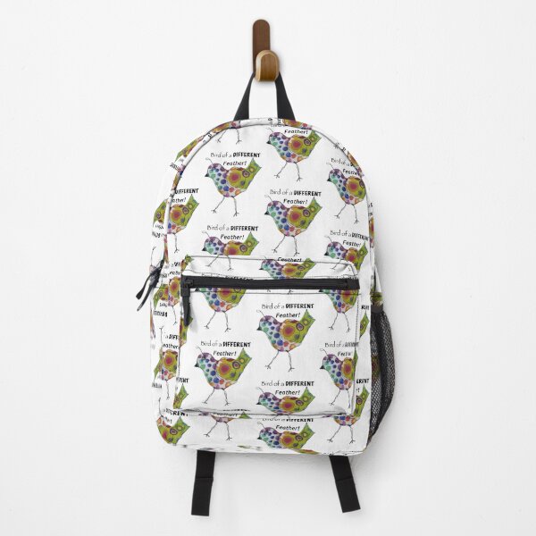 Item preview, Cute colorful funny quilted bird with wobbly legs designed and sold by Kandoart.