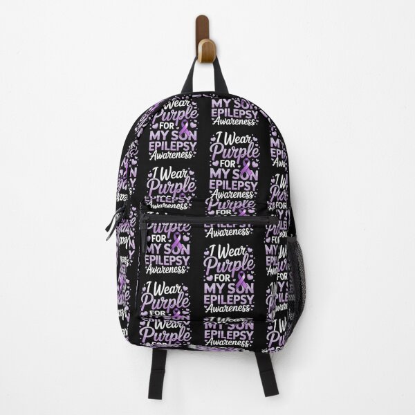 Item preview, I Wear Purple for My Son – Epilepsy Awareness Ribbon Design designed and sold by Gogetgiggles.