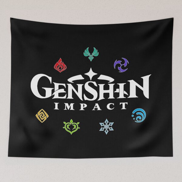 Item preview, Genshin Impact Elements designed and sold by NoelFischer.