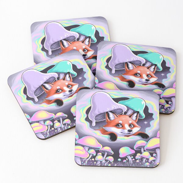 Item preview, Fox in the Mycelium | ClearPulse designed and sold by ClearPulse.