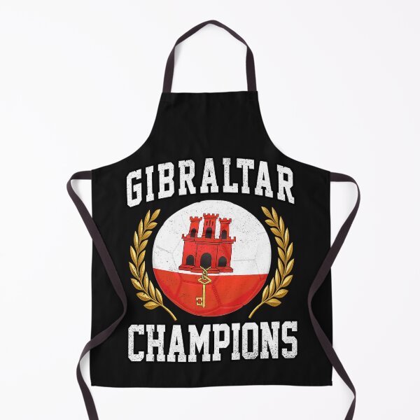 Item preview, SOCCER BALL FLAG CHAMPIONS - GIBRALTAR - Fans and Teams for Men and Women T-shirt designed and sold by wallsandpatts.