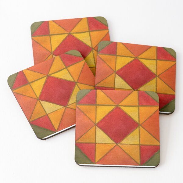 Item preview, Quilt Block Sawtooth Star, Sign Me Up  designed and sold by Kandoart.