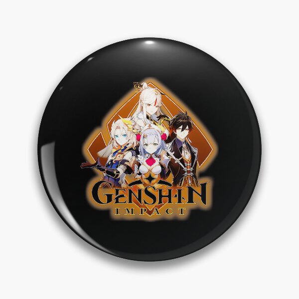 Item preview, Genshin Impact Geo Characters designed and sold by NoelFischer.