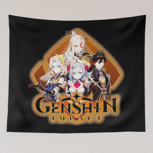 Item preview, Genshin Impact Geo Characters designed and sold by NoelFischer.