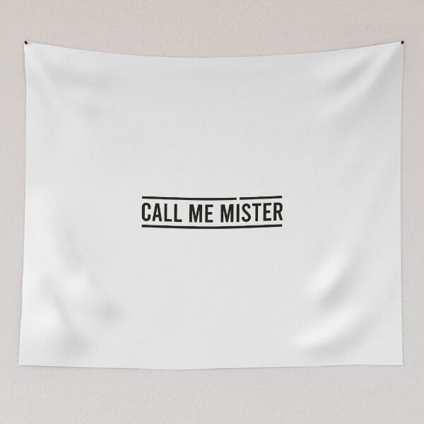 Item preview, Call me mister designed and sold by KorvusArt.