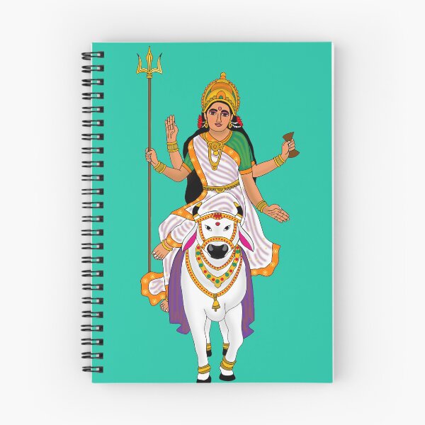 Item preview, Goddess Mahagauri Divine Art designed and sold by Harshit_Digital_Arts.