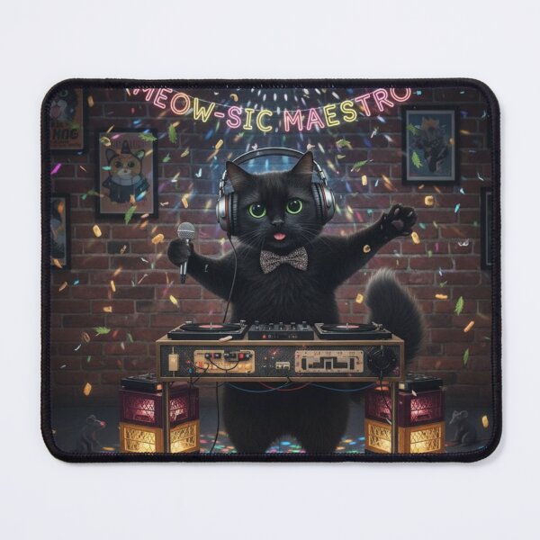 Item preview, BLACK CAT DJ designed and sold by Obinne.