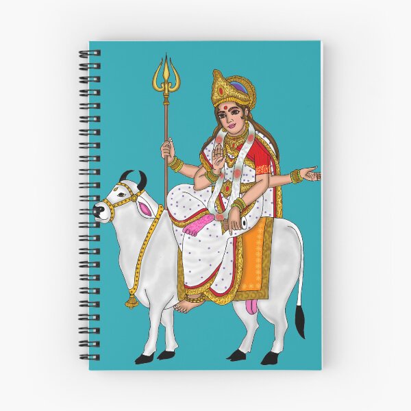 Item preview, Goddess Mahagauri Divine Art designed and sold by Harshit_Digital_Arts.