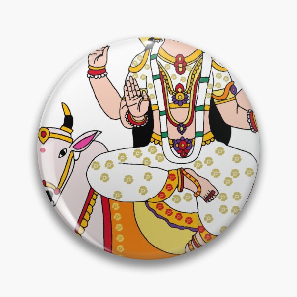 Item preview, Goddess Mahagauri Divine Art designed and sold by Harshit_Digital_Arts.