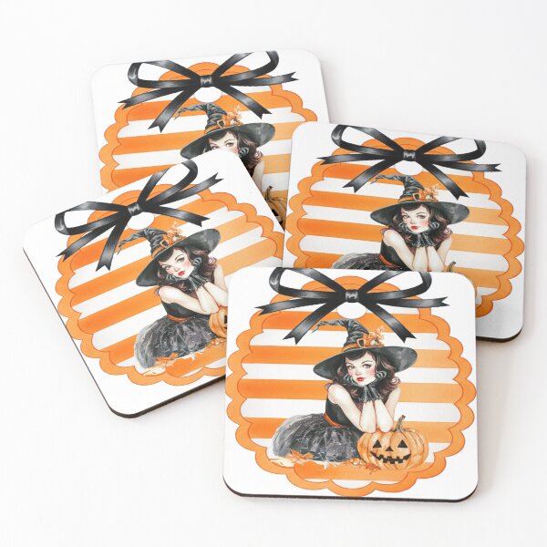 Item preview, Alluring Pumpkin Witch designed and sold by Kitty Quinn Of Wonder Design's.