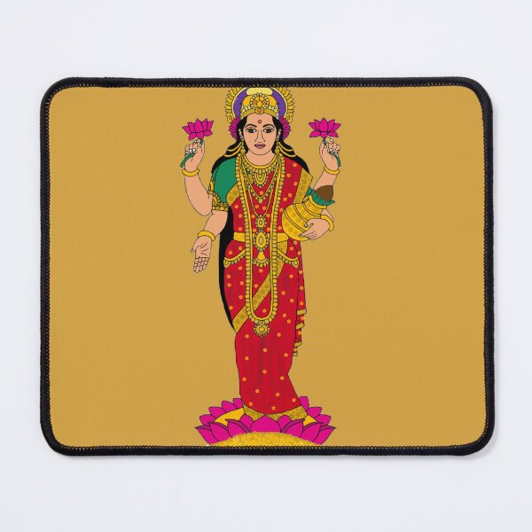 Item preview, Goddess Lakshmi Divine Art designed and sold by Harshit_Digital_Arts.