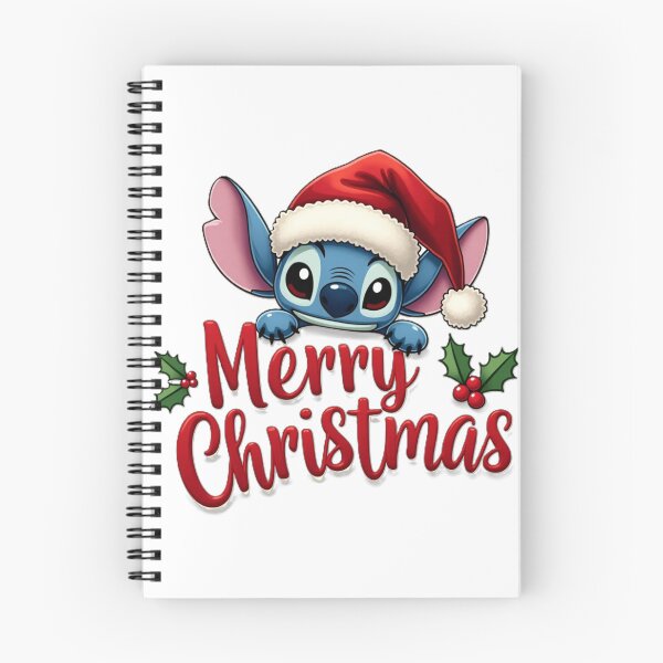 Item preview, Merry Christmas, cute stitch with christmas hat designed and sold by nicnacc.