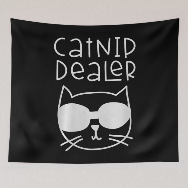 Item preview, catnip dealer funny catnip cat and catnip money cat dealing designed and sold by Chiemekaokechuk.