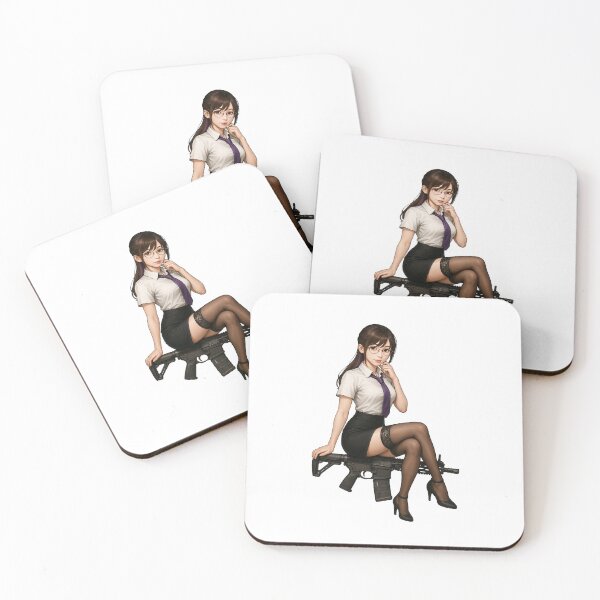 Item preview, Operator Waifu – Tactical Beauty on Duty designed and sold by RAWLIFEGRAPHIC.