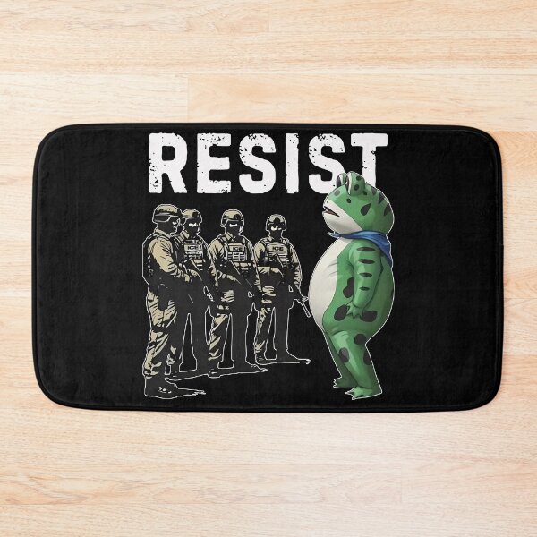 Item preview, Resist the Portland Frog designed and sold by EdificaturasArt.