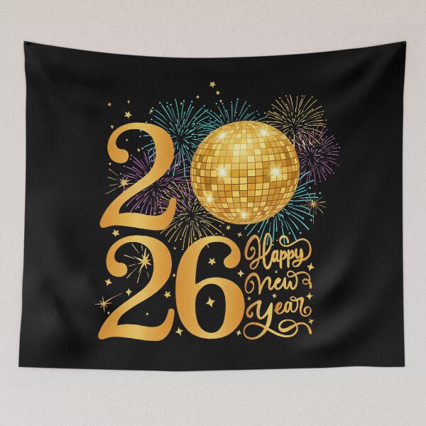 Item preview, Happy New Year 2026 New Years Eve Party Countdown Fireworks designed and sold by BernoNickel.