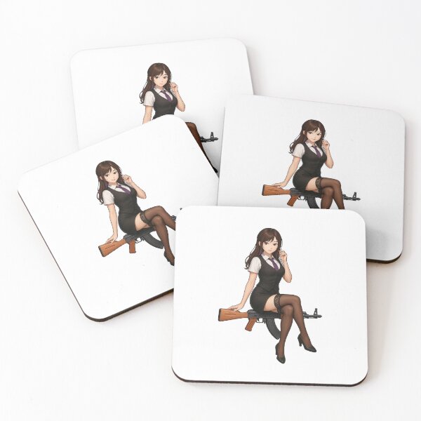 Item preview, Operator Waifu – Tactical Beauty on Duty designed and sold by RAWLIFEGRAPHIC.