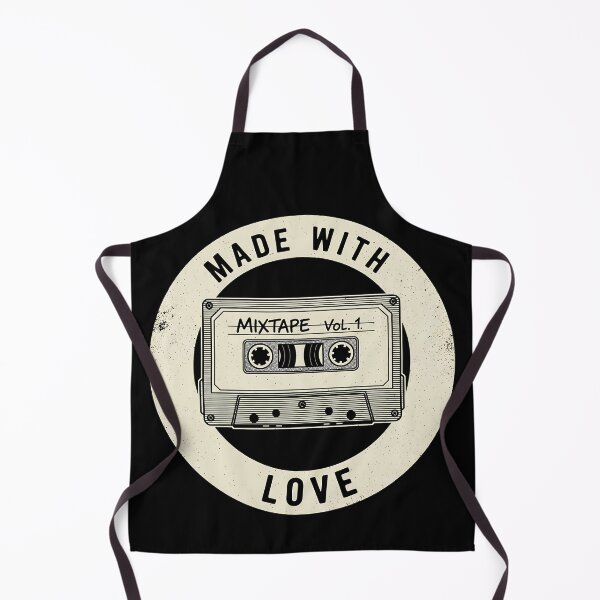 Item preview, Made With Love Mixtape – Retro Cassette Tape Art designed and sold by Imaginationbeyond.