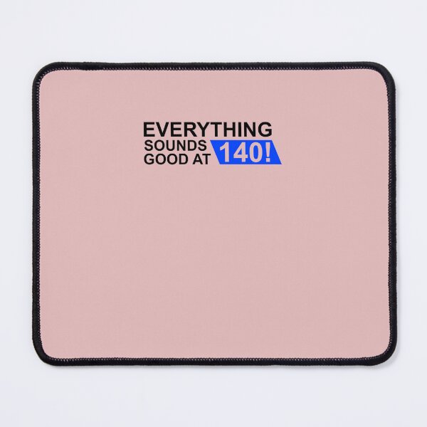 Item preview, Everything-Sounds-Good-At-140-(Blue) designed and sold by AdelleEmm53.