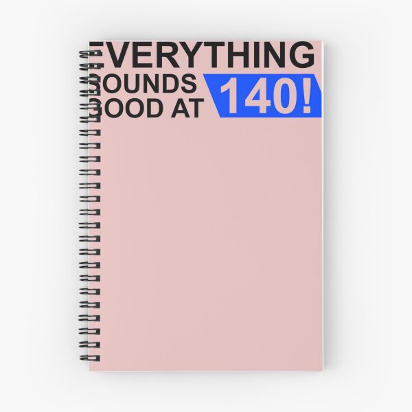 Item preview, Everything-Sounds-Good-At-140-(Blue) designed and sold by AdelleEmm53.