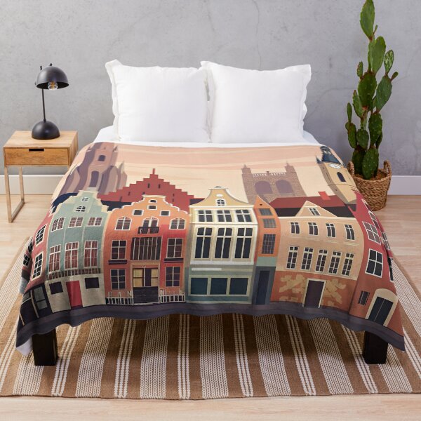 Item preview,  Minimalist skyline of Bruges designed and sold by paulrommer.