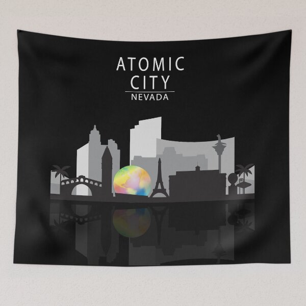Item preview, Copie de atomic city skyline designed and sold by clad63.