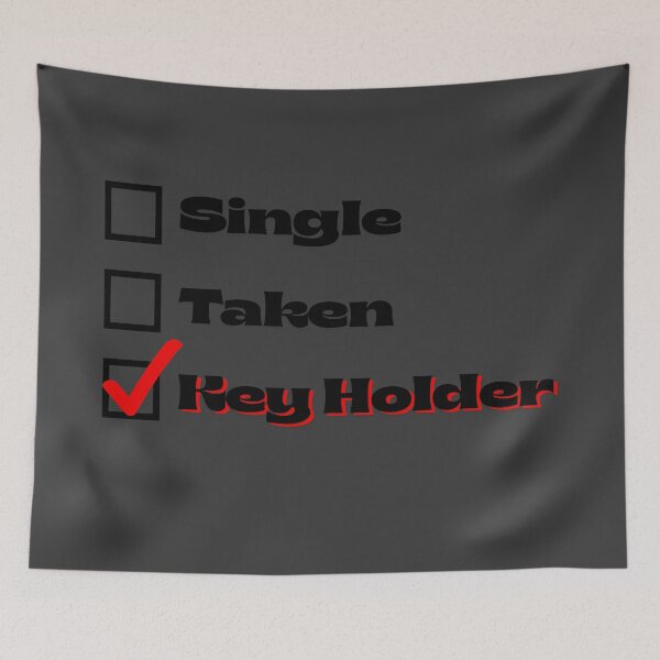 Item preview, Key Holder - Black designed and sold by Laymela Fet Shop.