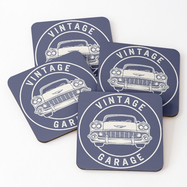 Item preview, Vintage Garage Classic Car Retro Mechanic Design designed and sold by Imaginationbeyond.