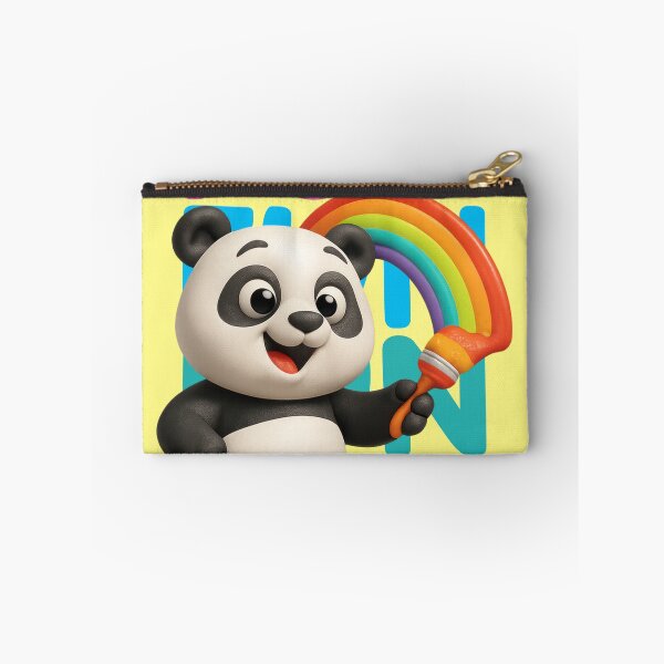 Item preview, kawaii panda, rainbow drawing designed and sold by Mauswohn.