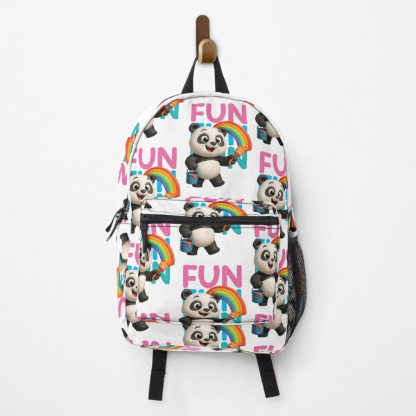 Item preview, kawaii panda, rainbow drawing designed and sold by Mauswohn.